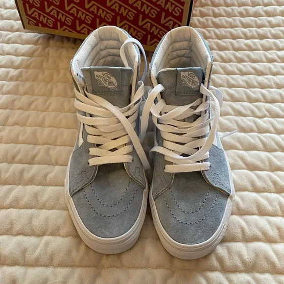 Blue Suede Vans - Picture 5 of 6